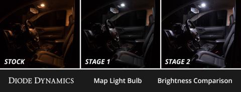 Interior LED Kit for 2007-2013 Chevrolet Silverado, Cool White Stage 2 Diode Dynamics