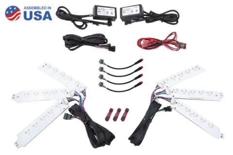 RGBW DRL LED Boards for 2015-2017 Ford Mustang