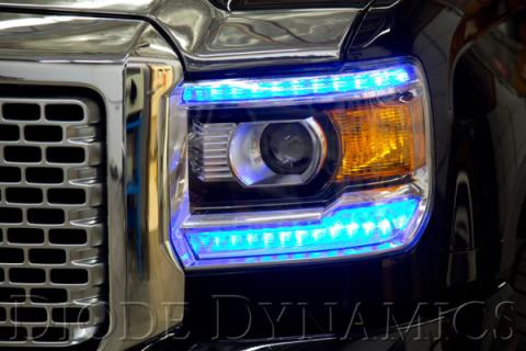 2014-2016 GMC Sierra RGBW DRL LED Boards Diode Dynamics
