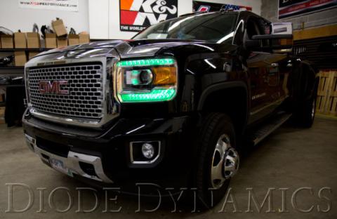 2014-2016 GMC Sierra RGBW DRL LED Boards Diode Dynamics