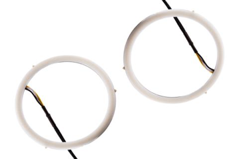 Halo Lights LED 110mm Amber Pair Diode Dynamics