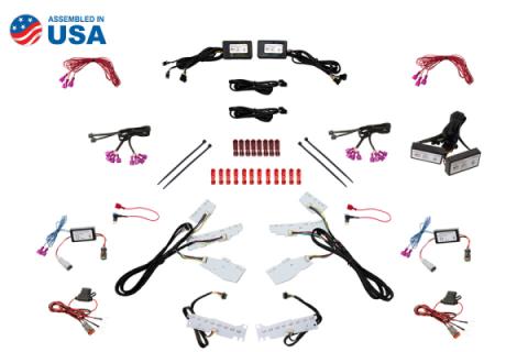 RGBWA Upper &amp; Lower DRL Boards for 17-20 Chevrolet Camaro ZL1 Diode Dynamics