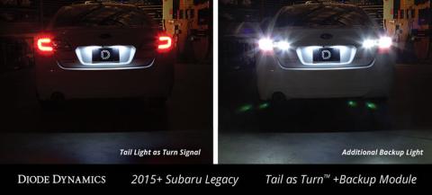 2015-2019 Subaru Legacy Tail as Turn +Backup Module (USDM) Stage 2 Diode Dynamics