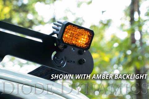 Stage Series 2 Inch LED Pod, Sport Yellow Combo Standard ABL Each