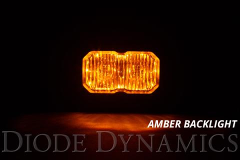 Stage Series 2 Inch LED Pod, Sport Yellow Combo Standard ABL Each