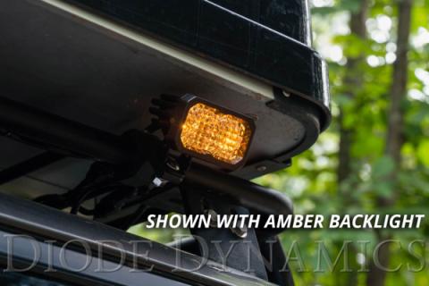 Stage Series 2 Inch LED Pod, Sport White Flood Standard ABL Each
