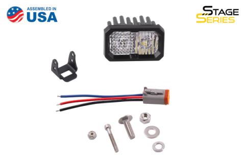 Stage Series 2 Inch LED Pod, Pro White Flood Standard RBL Each
