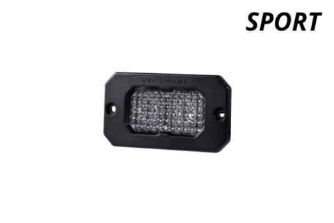 Stage Series 2 Inch LED Pod, Sport White Flood Flush ABL Each