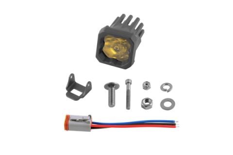 Stage Series C1 LED Pod Sport Yellow Wide Standard ABL Each Diode Dynamics