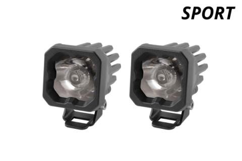 Stage Series C1 LED Pod Sport White Flood Standard ABL Pair Diode Dynamics