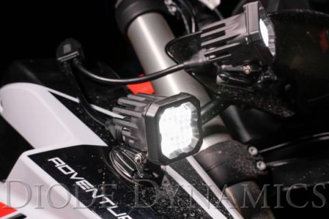 Stage Series C1 LED Pod Sport White Flood Standard ABL Pair Diode Dynamics