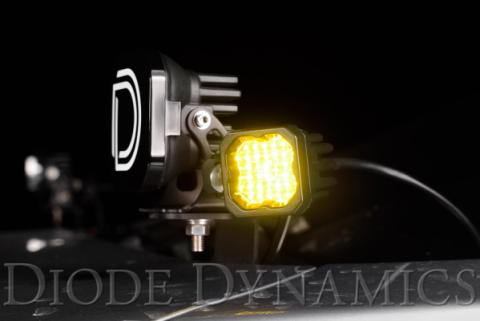 Stage Series C1 LED Pod Sport Yellow Flood Standard ABL Pair Diode Dynamics