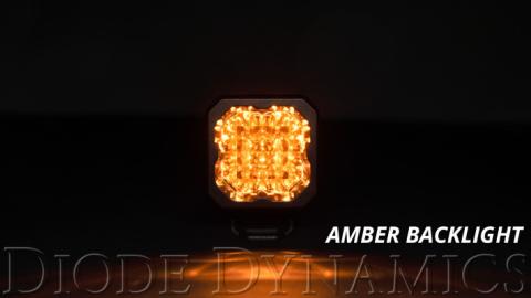 Stage Series C1 LED Pod Sport Yellow Spot Standard ABL Each Diode Dynamics