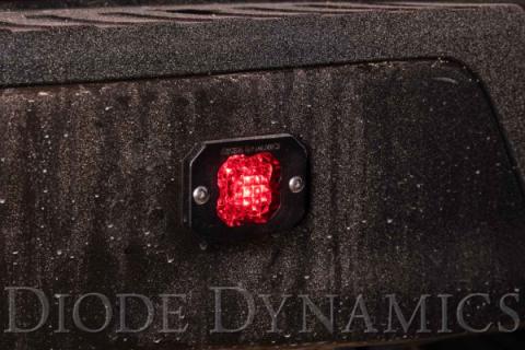 Stage Series C1 LED Pod Sport White Flood Flush RBL Pair Diode Dynamics