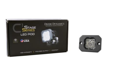 Stage Series C1 LED Pod Pro White Flood Flush ABL Each Diode Dynamics