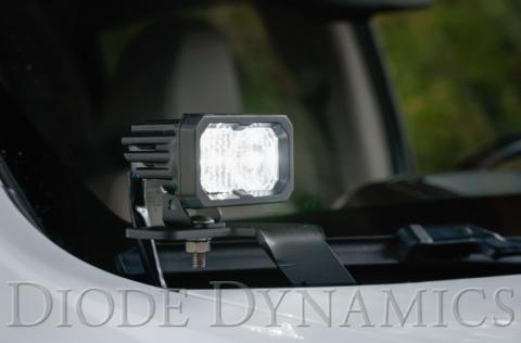 SS3 LED Ditch Light Kit for 2015-2021 GMC Canyon, Pro White Combo Diode Dynamics