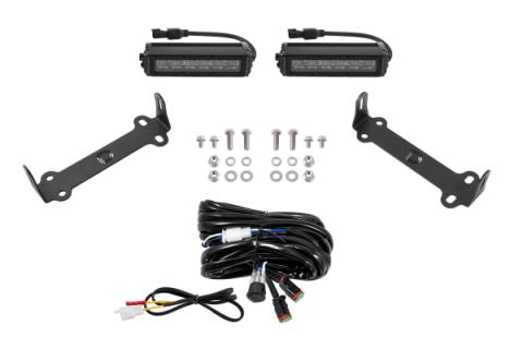 Stage Series SAE/DOT LED Lightbar Kit for 2014-2021 Toyota 4Runner White SAE/DOT Driving Diode Dynamics
