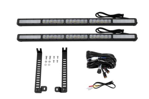 SS30 Dual Stealth Lightbar Kit for 2014-2019 Toyota 4Runner White Combo Diode Dynamics