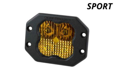 SS3 Sport ABL Yellow Driving Flush Single Diode Dynamics