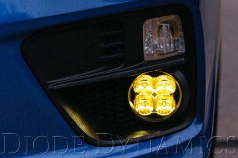 SS3 LED Fog Light Kit for 2012-2019 Honda Pilot White SAE Fog Sport w/ Backlight Diode Dynamics