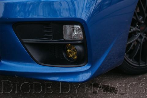 SS3 LED Fog Light Kit for 2015-2017 Subaru WRX/STi  White SAE Fog Sport w/ Backlight Diode Dynamics