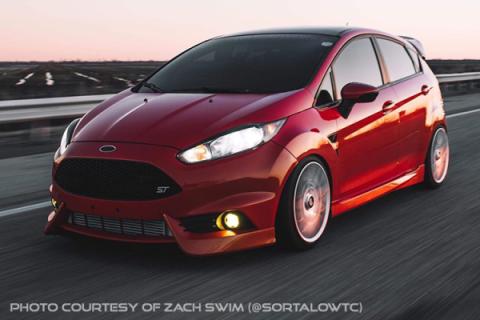 SS3 LED Fog Light Kit for 2014-2019 Ford Fiesta ST White SAE Fog Max w/ Backlight Diode Dynamics