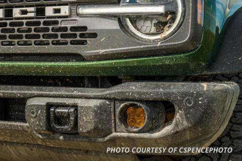 SS3 LED Fog Light Kit for 2021 Ford Bronco (w/ Standard Bumper) White SAE Fog Sport w/ Backlight Diode Dynamics