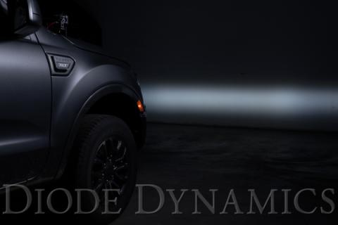 SS3 LED Fog Light Kit for 2019-2021 Ford Ranger White SAE Fog Max w/ Backlight Diode Dynamics