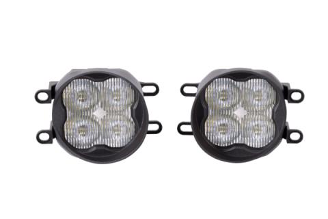 SS3 LED Fog Light Kit for 2010-2012 Lexus HS250h White SAE Fog Pro w/ Backlight Diode Dynamics
