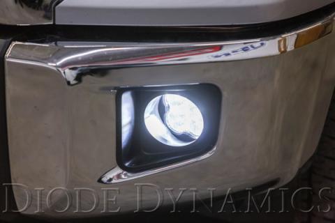 SS3 LED Fog Light Kit for 2014-2021 Toyota Tundra Yellow SAE Fog Pro w/ Backlight Diode Dynamics