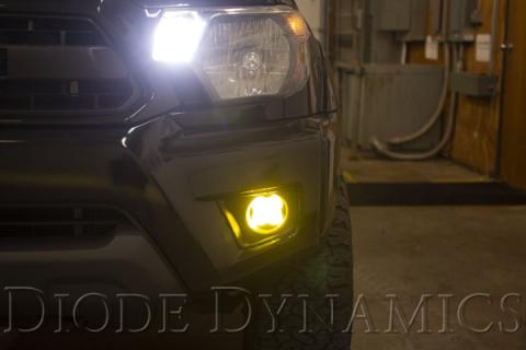 SS3 LED Fog Light Kit for 2012-2015 Toyota Tacoma Yellow SAE Fog Max w/ Backlight Diode Dynamics