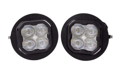 SS3 LED Fog Light Kit for 2007-2013 Toyota Tundra White SAE Fog Sport w/ Backlight Diode Dynamics