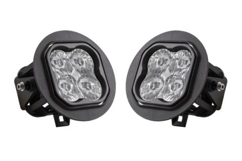 SS3 LED Fog Light Kit for 2011-2014 Ford F-150 White SAE Fog Max w/ Backlight Diode Dynamics