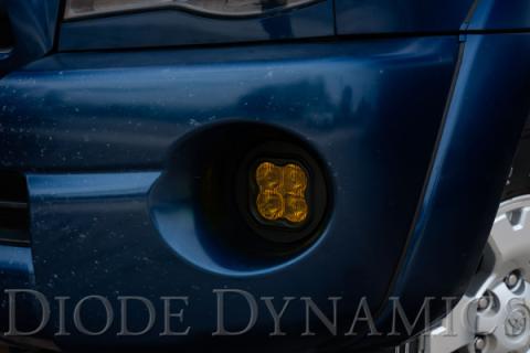 SS3 LED Fog Light Kit for 2005-2011 Toyota Tacoma Yellow SAE Fog Max w/ Backlight Diode Dynamics
