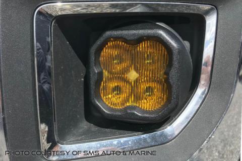 SS3 LED Fog Light Kit for 2015-2021 Chevrolet Colorado Yellow SAE Fog Pro w/ Backlight Diode Dynamics