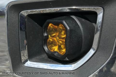 SS3 LED Fog Light Kit for 2007-2014 GMC Yukon Yellow SAE Fog Pro w/ Backlight Diode Dynamics