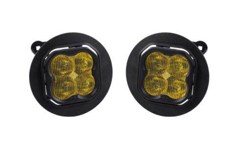 SS3 LED Fog Light Kit for 2005-2009 Subaru Outback Yellow SAE Fog Sport w/ Backlight Diode Dynamics