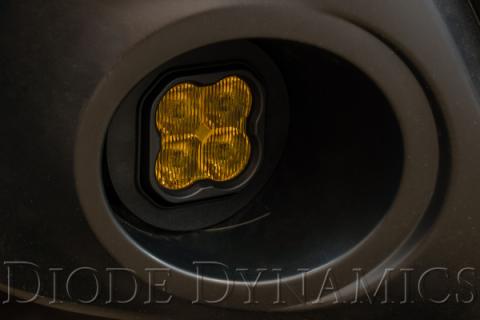 SS3 LED Fog Light Kit for 2005-2009 Subaru Outback Yellow SAE Fog Pro w/ Backlight Diode Dynamics