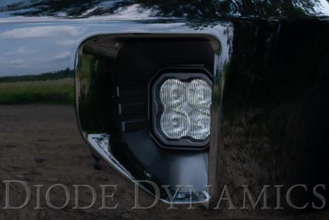 SS3 LED Fog Light Kit for 2019 Chevrolet Silverado 1500 LD White SAE Fog Max w/ Backlight Diode Dynamics