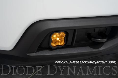 SS3 LED Fog Light Kit for 2019-2021 Chevrolet Silverado 1500 White SAE Fog Sport w/ Backlight Diode Dynamics