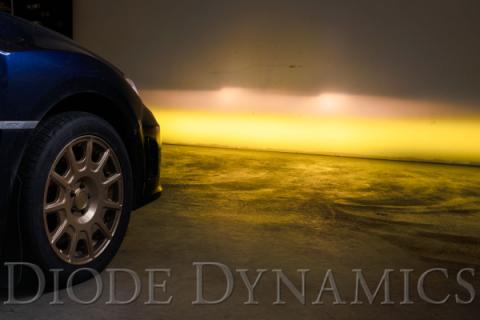 SS3 LED Fog Light Kit for 2011-2014 Subaru WRX/STi Yellow SAE Fog Pro w/ Backlight Diode Dynamics