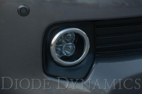 SS3 LED Fog Light Kit for 2010-2016 Toyota Sienna, Yellow SAE Fog Sport with Backlight