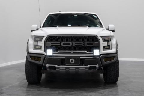 SS5 Bumper LED Pod Light Kit for 2017-2020 Ford Raptor Pro Yellow Driving Diode Dynamics