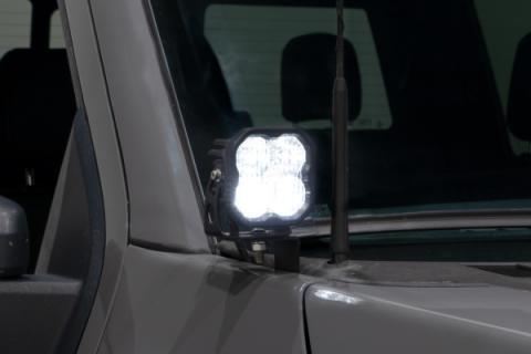 Stage Series Backlit Ditch Light Kit for 2021-2022 Ford F-150, SSC2 Sport White Combo Diode Dynamics