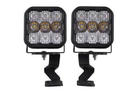 Stage Series Ditch Light Kit for 2022 Toyota Tundra SS5 Sport Diode Dymanics White Combo Diode Dymanics