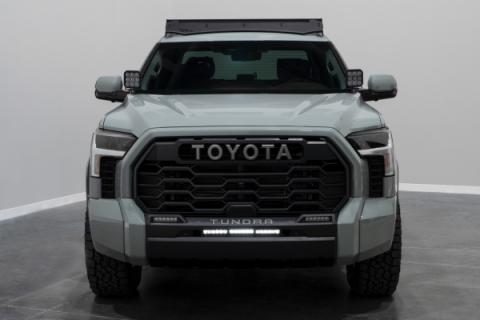 Stealth Bumper Light Bar Kit for 2022 Toyota Tundra White Combo Diode Dymanics