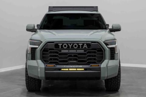Stealth Bumper Light Bar Kit for 2022 Toyota Tundra White Combo Diode Dymanics