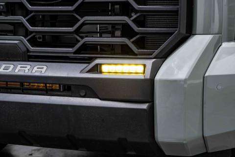 SS6 LED Fog Light Kit for 2022 Toyota Tundra White Wide Diode Dymanics