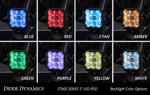 Stage Series A-Pillar Pod Bracket Kit for 2014-2018 Polaris RZR XP Diode Dynamics