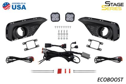 SS3 Add-On Fog Lamp Kit for 2024 Ford Mustang EcoBoost Yellow Max Diode Dynamics